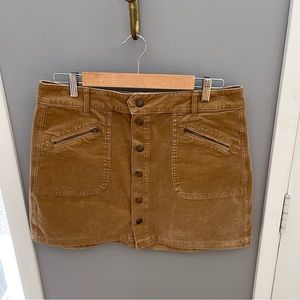 American Eagle Tan Corduroy Skirt - Size 12